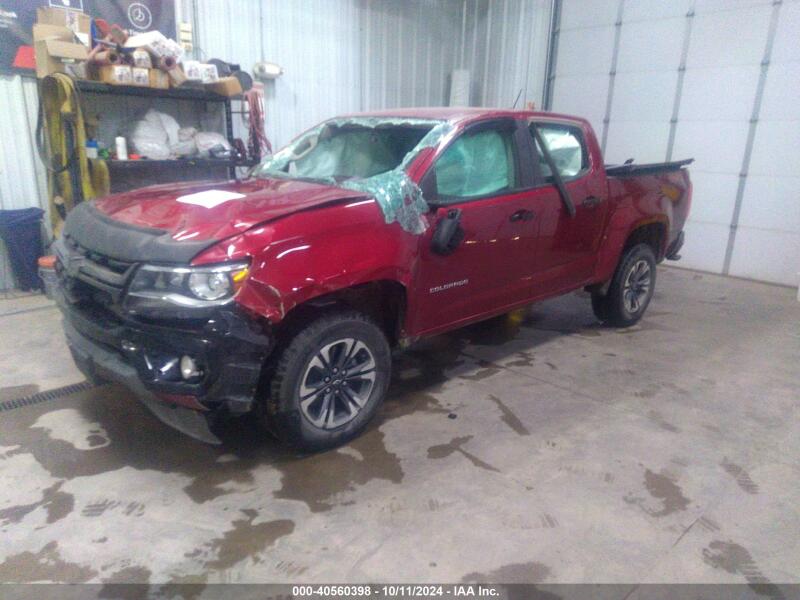 2021 CHEVROLET COLORADO 4WD SHORT BOX Z71 - 1GCGTDEN4M1185283 | SeoVin.biz