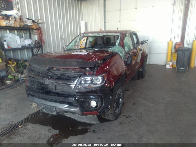 2021 CHEVROLET COLORADO 4WD SHORT BOX Z71 - 1GCGTDEN4M1185283 | SeoVin.biz