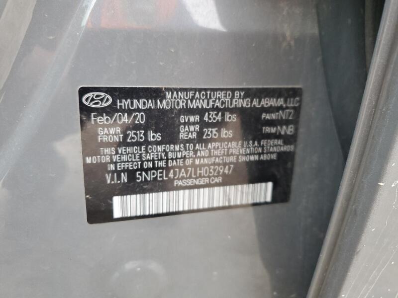 2020 HYUNDAI SONATA SEL - 5NPEL4JA7LH0326 | SeoVin.biz