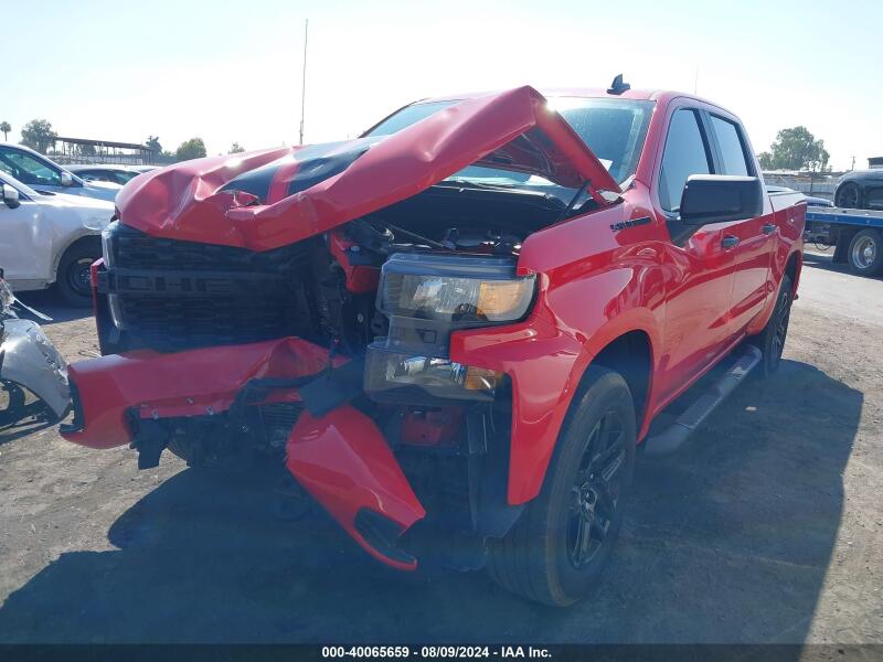 2022 CHEVROLET SILVERADO LTD C1500 CUSTOM - 1GCPWBEK1NZ131363 | SeoVin.biz