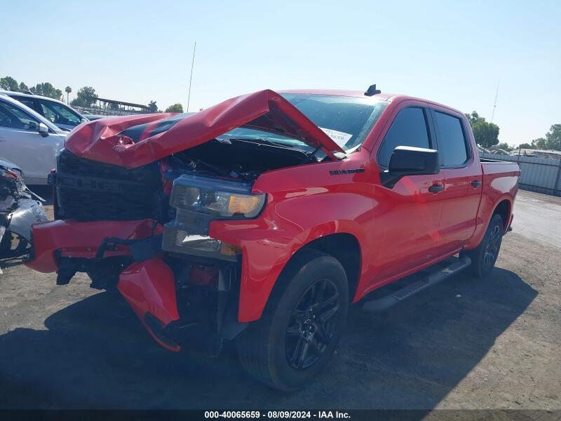 2022 CHEVROLET SILVERADO LTD C1500 CUSTOM - 1GCPWBEK1NZ131363 | SeoVin.biz