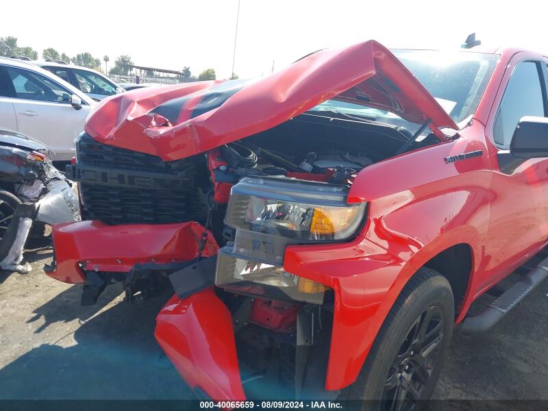 2022 CHEVROLET SILVERADO LTD C1500 CUSTOM - 1GCPWBEK1NZ131363 | SeoVin.biz