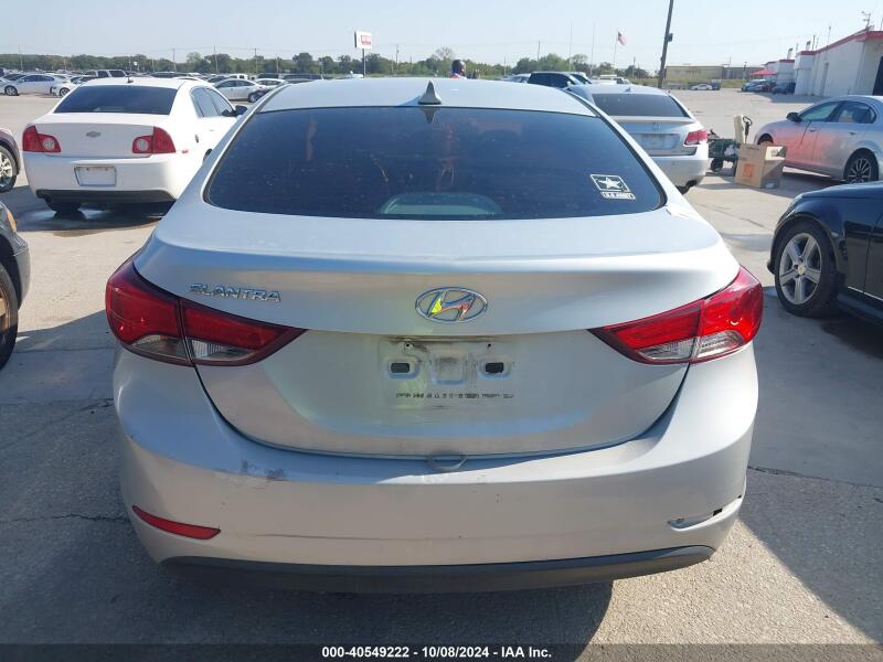 2015 HYUNDAI ELANTRA SE - 5NPDH4AE5FH651261 | SeoVin.biz