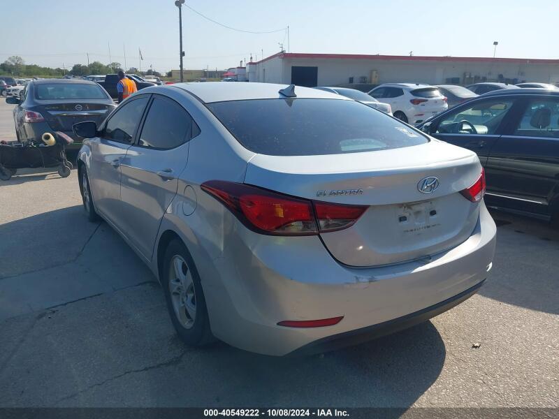 2015 HYUNDAI ELANTRA SE - 5NPDH4AE5FH651261 | SeoVin.biz