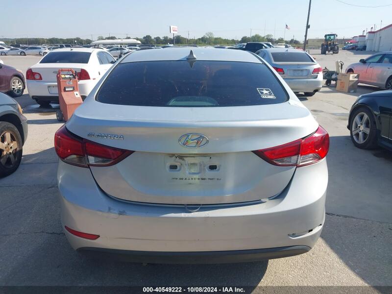 2015 HYUNDAI ELANTRA SE - 5NPDH4AE5FH651261 | SeoVin.biz