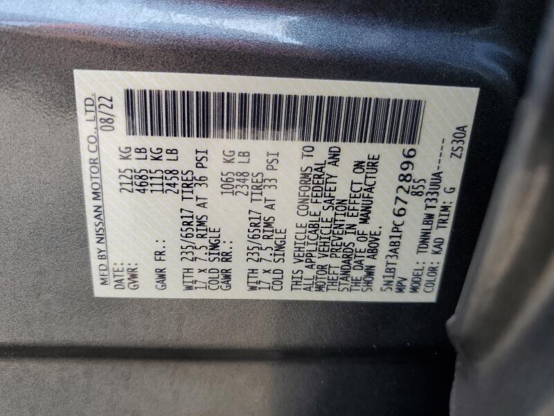 2023 NISSAN ROGUE S - 5N1BT3AB1PC672896 | SeoVin.biz