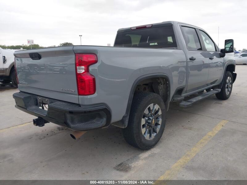 2024 CHEVROLET SILVERADO 2500HD 4WD STANDARD BED CUSTOM - 2GC1YME76R1161111 | SeoVin.biz