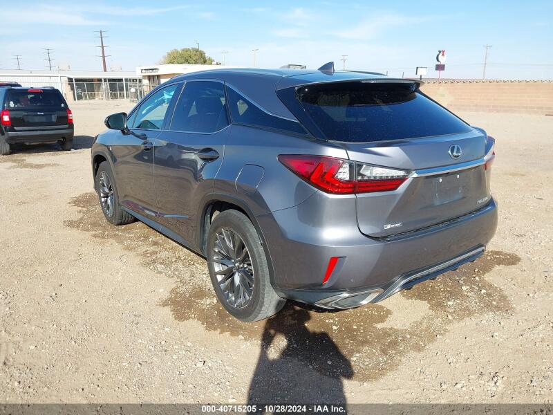 2017 LEXUS RX 350 F SPORT - 2T2BZMCA2HC077475 | SeoVin.biz