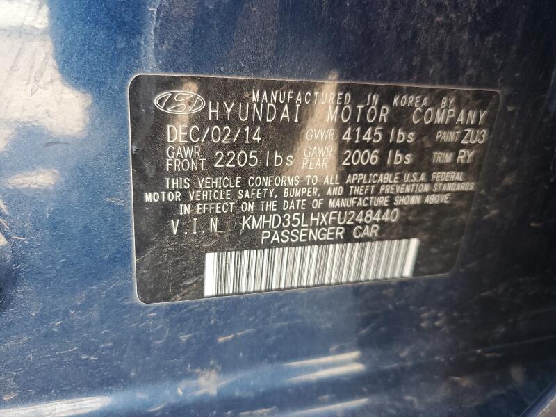 2015 HYUNDAI ELANTRA GT - KMHD35LHXFU248440 | SeoVin.biz