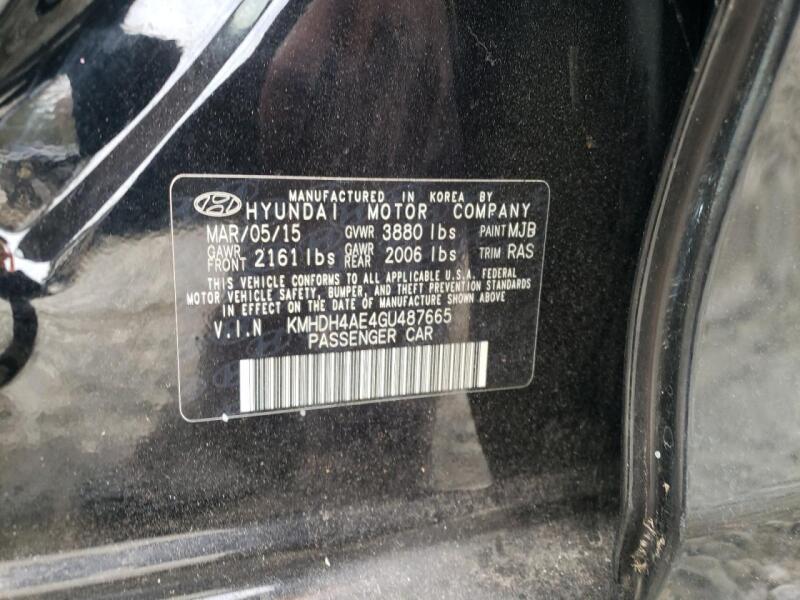 2016 HYUNDAI ELANTRA SE - KMHDH4AE4GU487665 | SeoVin.biz