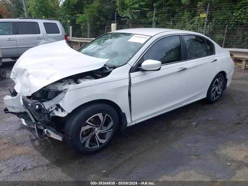 2016 HONDA ACCORD LX - 1HGCR2F30GA209213 | SeoVin.biz