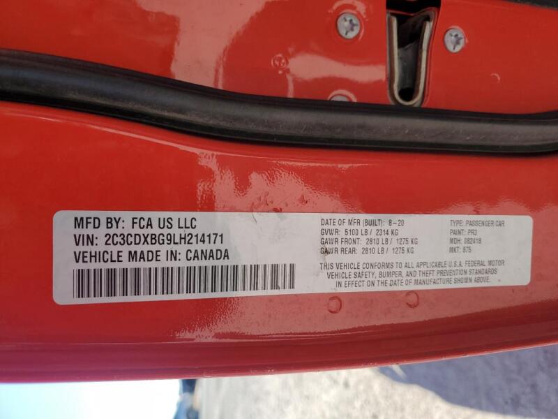2020 DODGE CHARGER SXT - 2C3CDXBG9LH214171 | SeoVin.biz
