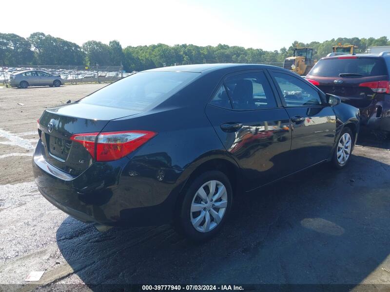 2016 TOYOTA COROLLA LE - 2T1BURHE2GC703276 | SeoVin.biz