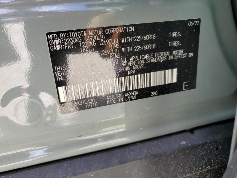2022 TOYOTA RAV4 XLE PREMIUM - JTMB6RFV0ND063663 | SeoVin.biz