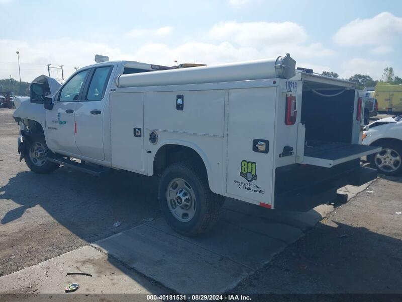 2021 CHEVROLET SILVERADO 2500HD 2WD DOUBLE CAB LONG BED WT - 1GB2WLE74MF212289 | SeoVin.biz
