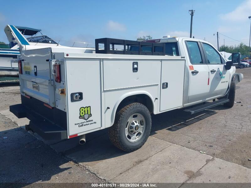 2021 CHEVROLET SILVERADO 2500HD 2WD DOUBLE CAB LONG BED WT - 1GB2WLE74MF212289 | SeoVin.biz