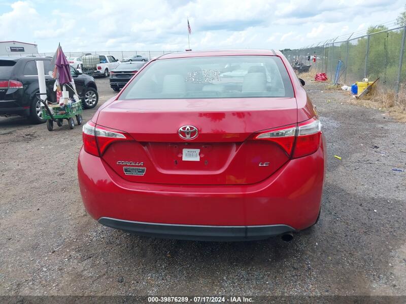2016 TOYOTA COROLLA LE - 2T1BURHE2GC682073 | SeoVin.biz