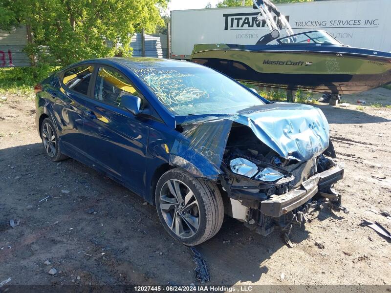 2016 HYUNDAI ELANTRA GLS - KMHDH4AH0GU508537 | SeoVin.biz