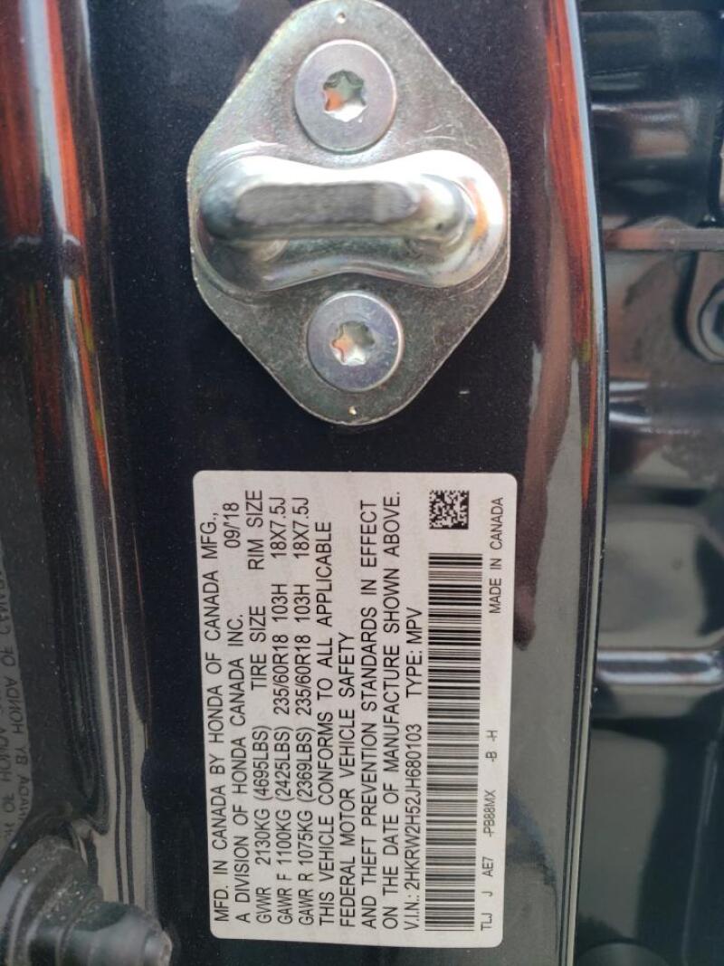 2018 HONDA CR-V EX - 2HKRW2H52JH680103 | SeoVin.biz