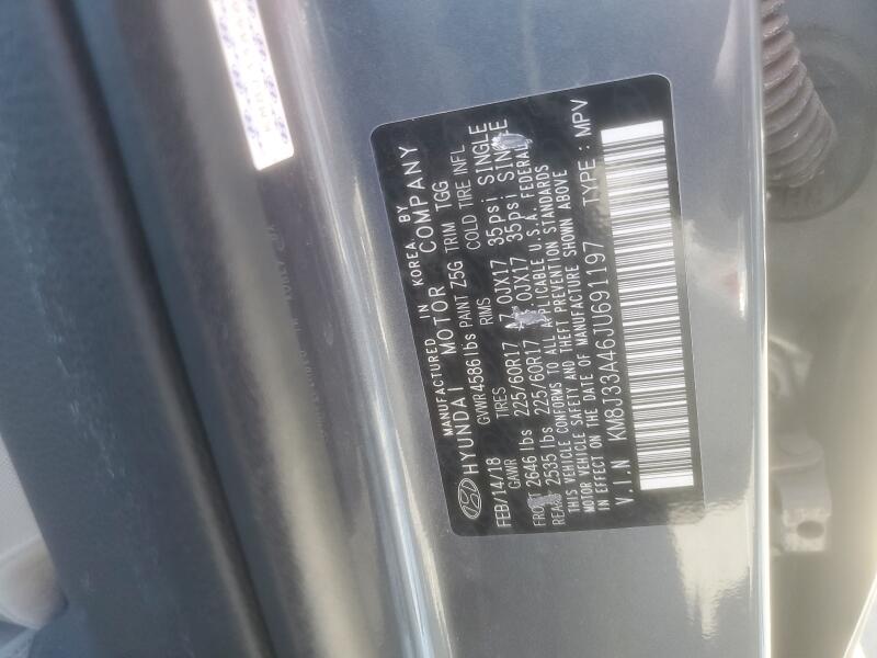 2018 HYUNDAI TUCSON SEL - KM8J33A46JU691197 | SeoVin.biz