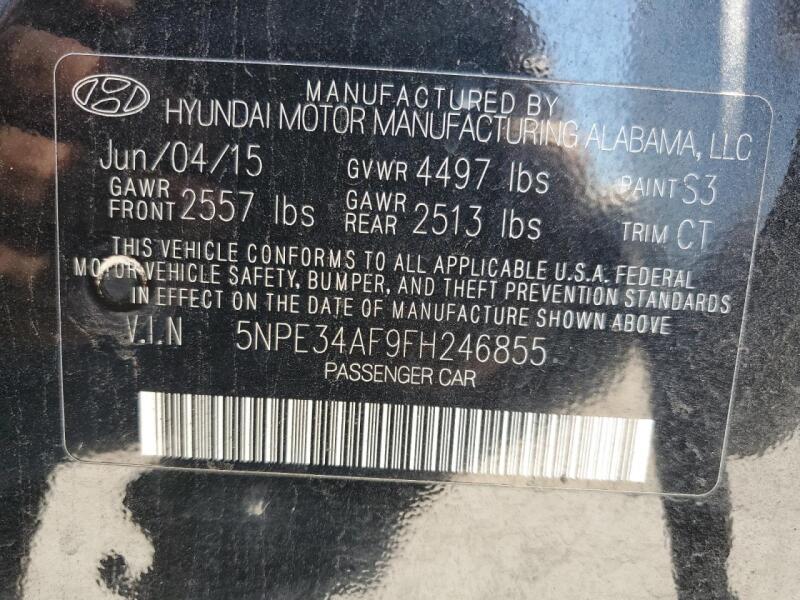 2015 HYUNDAI SONATA SPORT - 5NPE34AF9FH246855 | SeoVin.biz