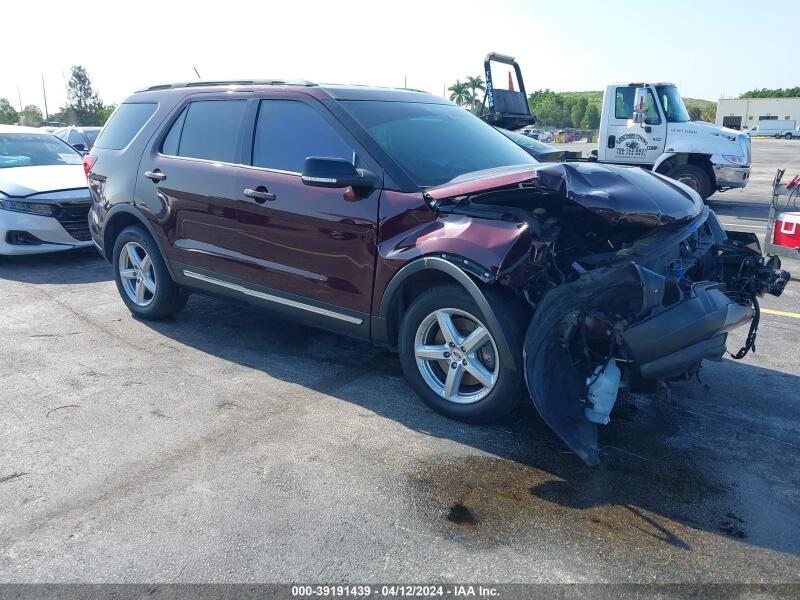 2018 FORD EXPLORER XLT - 1FM5K7D82JGB39561 | SeoVin.biz