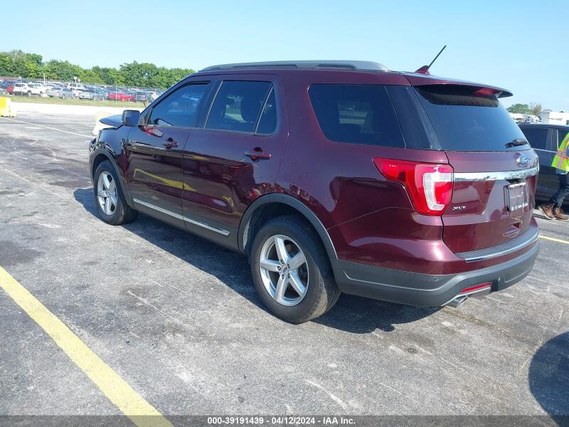 2018 FORD EXPLORER XLT - 1FM5K7D82JGB39561 | SeoVin.biz