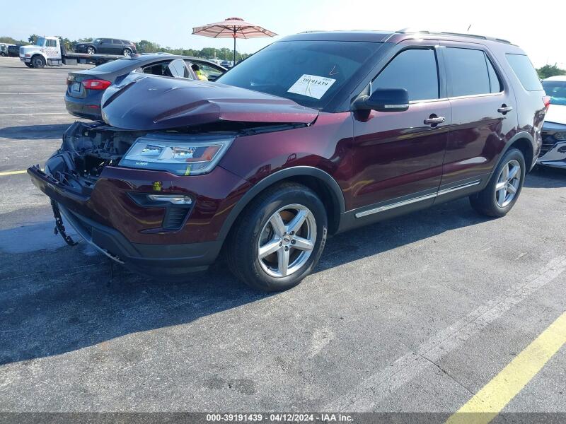 2018 FORD EXPLORER XLT - 1FM5K7D82JGB39561 | SeoVin.biz