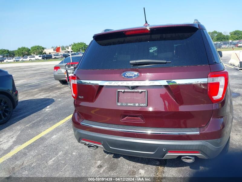 2018 FORD EXPLORER XLT - 1FM5K7D82JGB39561 | SeoVin.biz