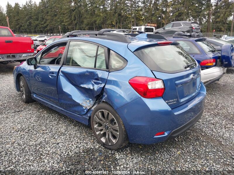 2016 SUBARU IMPREZA 2.0I SPORT LIMITED - JF1GPAU6XGH247266 | SeoVin.biz