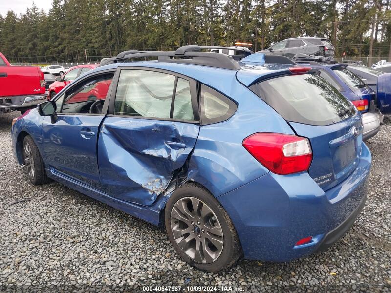 2016 SUBARU IMPREZA 2.0I SPORT LIMITED - JF1GPAU6XGH247266 | SeoVin.biz