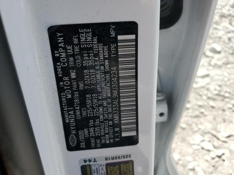 2021 HYUNDAI TUCSON LIMITED - KM8J33AL9MU304234 | SeoVin.biz