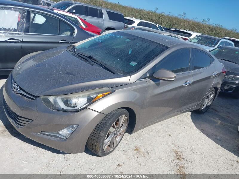 2016 HYUNDAI ELANTRA LIMITED - 5NPDH4AE8GH761691 | SeoVin.biz
