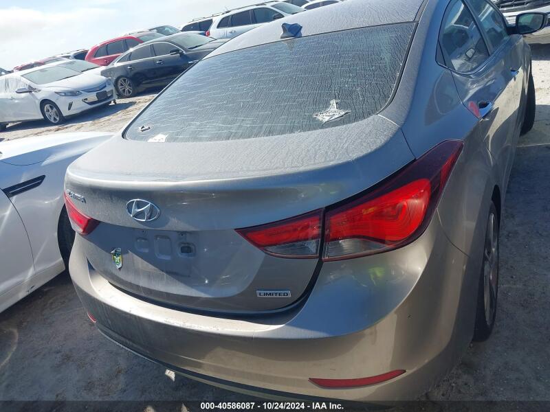 2016 HYUNDAI ELANTRA LIMITED - 5NPDH4AE8GH761691 | SeoVin.biz