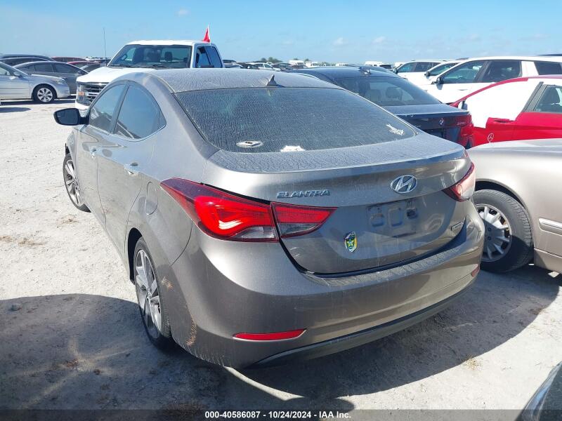 2016 HYUNDAI ELANTRA LIMITED - 5NPDH4AE8GH761691 | SeoVin.biz