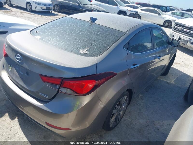 2016 HYUNDAI ELANTRA LIMITED - 5NPDH4AE8GH761691 | SeoVin.biz