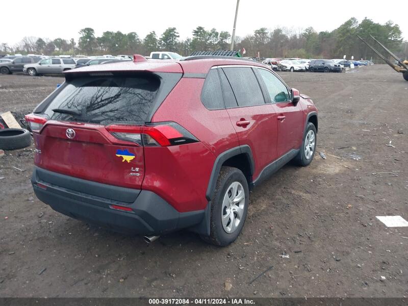 2021 TOYOTA RAV4 LE - 2T3G1RFV5MW187739 | SeoVin.biz