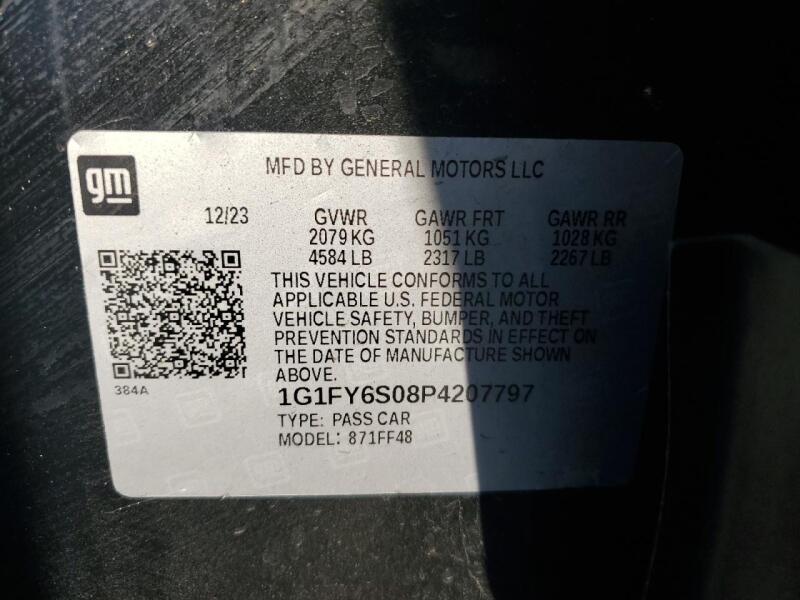 2023 CHEVROLET BOLT EUV LT - 1G1FY6S08P4207797 | SeoVin.biz