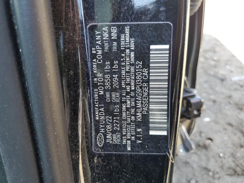 2023 HYUNDAI ELANTRA SEL - KMHLM4AG9PU380152 | SeoVin.biz