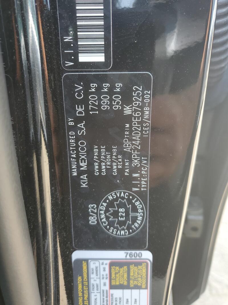 2023 KIA FORTE LX - 3KPF24AD2PE679252 | SeoVin.biz