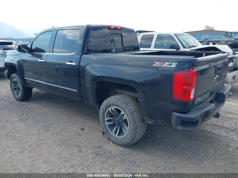 2017 CHEVROLET SILVERADO 1500 2LZ - 3GCUKSEJ6HG134446 | SeoVin.biz