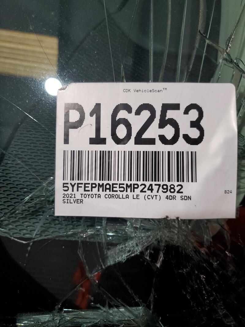 2021 TOYOTA COROLLA LE - 5YFEPMAE5MP247982 | SeoVin.biz