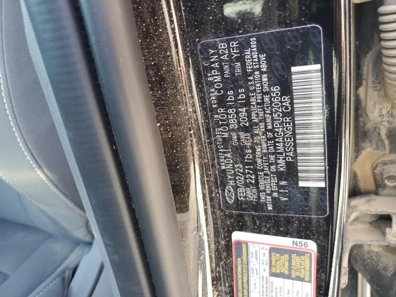 2023 HYUNDAI ELANTRA SEL - KMHLM4AG4PU520656 | SeoVin.biz