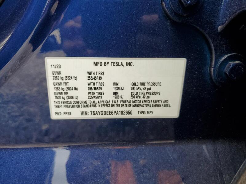 2023 TESLA MODEL Y - 7SAYGDEE6PA182650 | SeoVin.biz