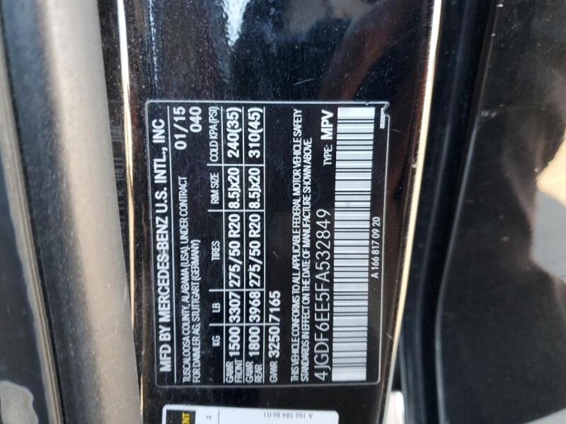 2015 MERCEDES-BENZ GL 450 4MATIC - 4JGDF6EE5FA532849 | SeoVin.biz