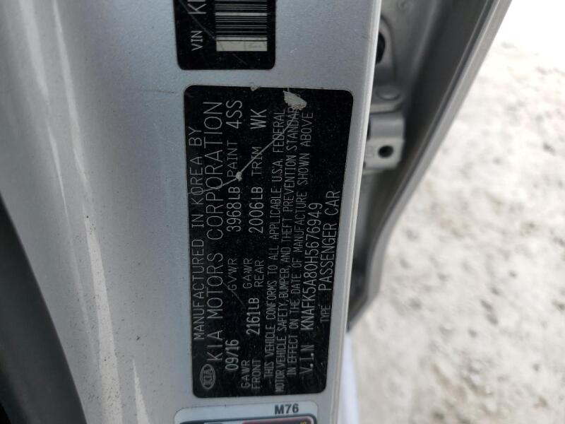 2017 KIA FORTE LX - KNAFK5A80H5676949 | SeoVin.biz