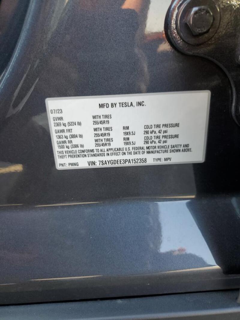 2023 TESLA MODEL Y - 7SAYGDEE3PA152358 | SeoVin.biz