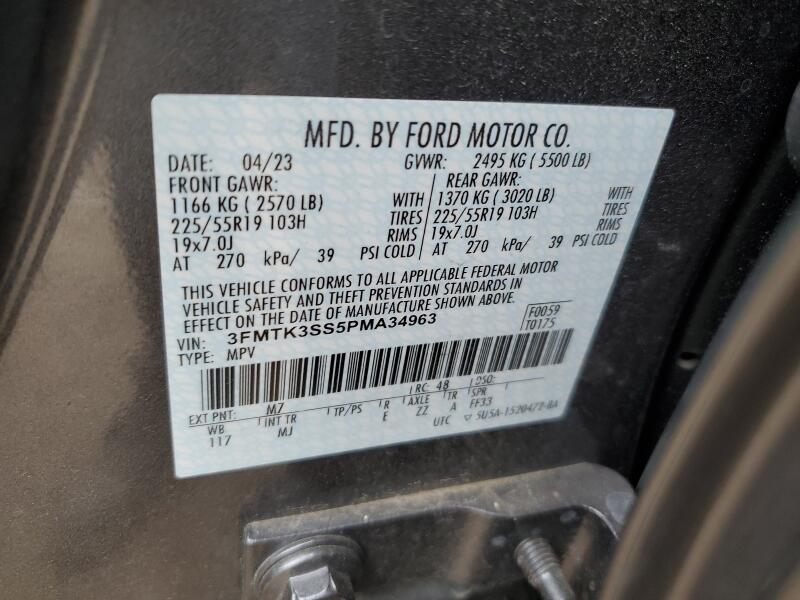 2023 FORD MUSTANG MACH-E PREMIUM - 3FMTK3SS5PMA34963 | SeoVin.biz