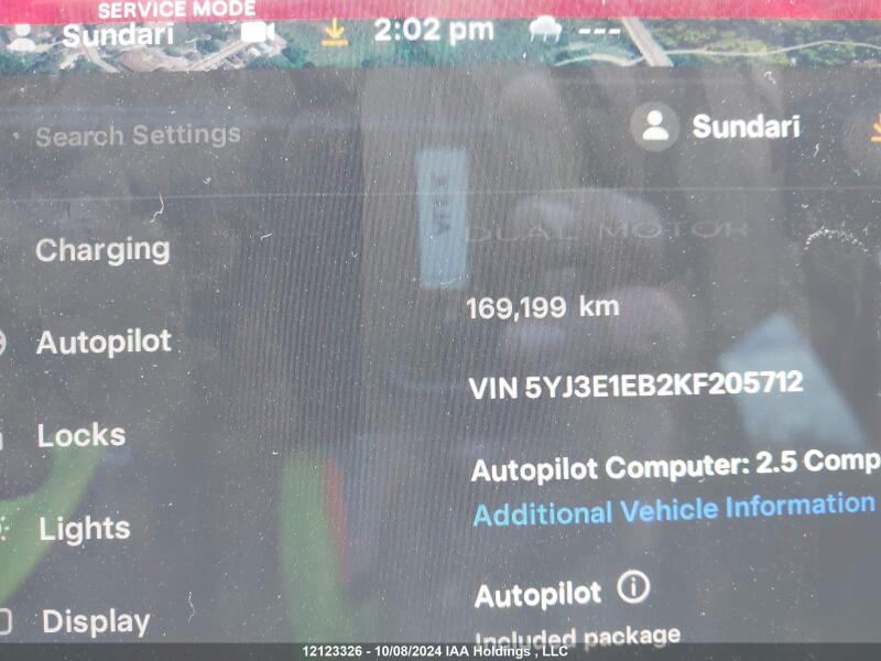 2019 TESLA MODEL 3 - 5YJ3E1EB2KF205712 | SeoVin.biz