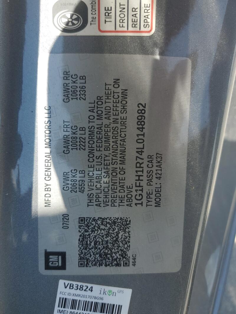 2020 CHEVROLET CAMARO SS - 1G1FH1R74L0148982 | SeoVin.biz